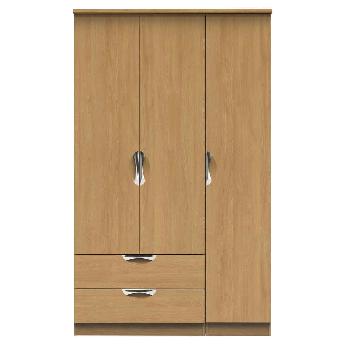 Camden 3 Door 2 Drawer Wardrobe - Welcome Furniture