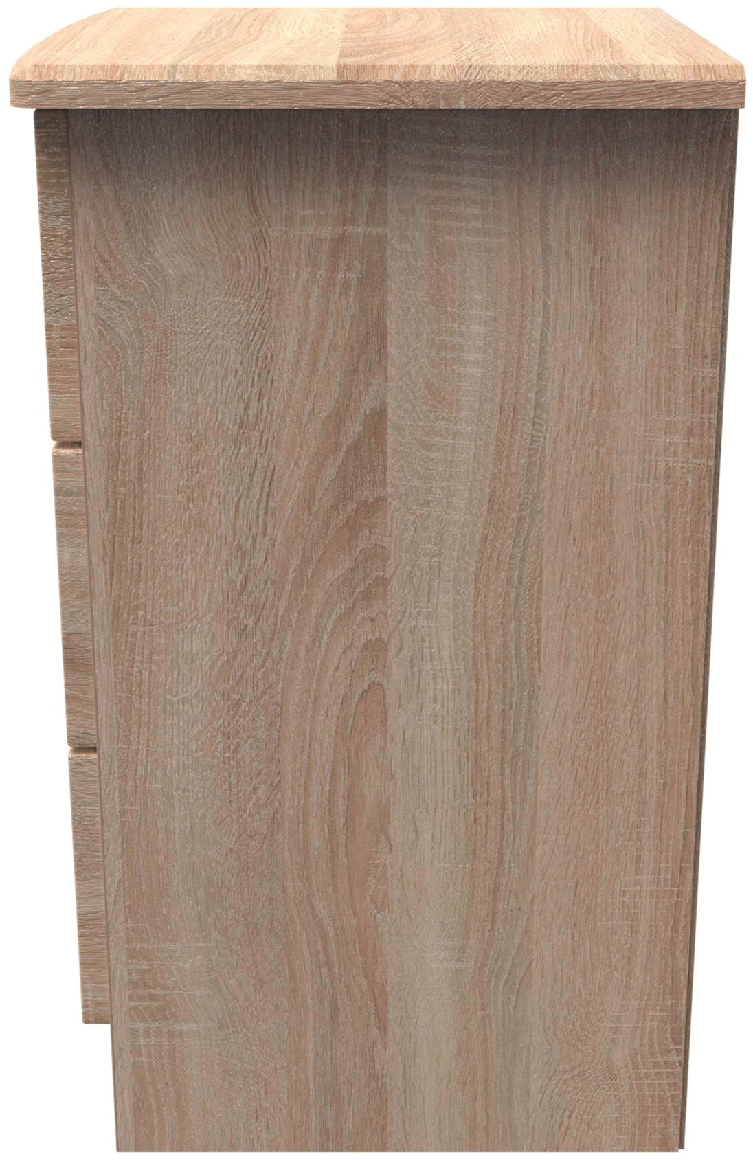 Camden 3 Drawer Bedside Cabinet - Welcome Furniture