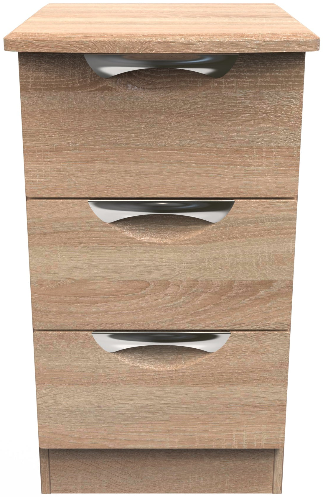 Camden 3 Drawer Bedside Cabinet - Welcome Furniture