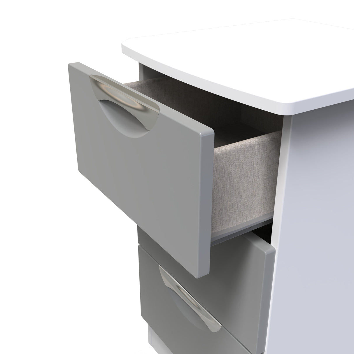 Camden 3 Drawer Bedside Cabinet - Welcome Furniture