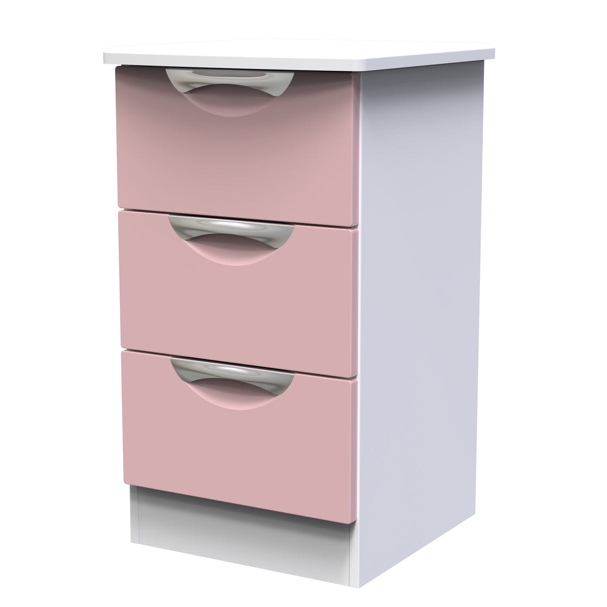 Camden 3 Drawer Bedside Cabinet - Welcome Furniture