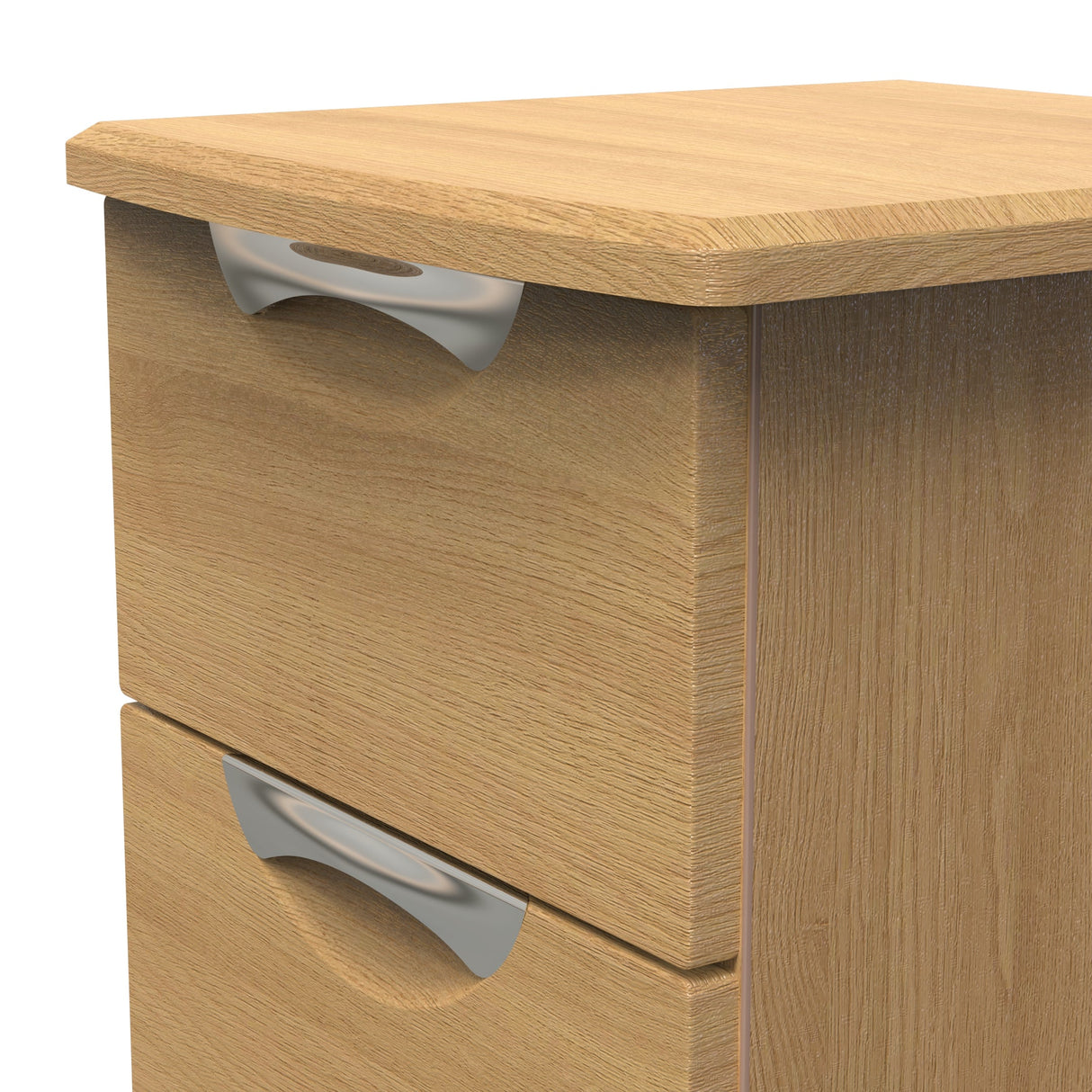 Camden 3 Drawer Bedside Cabinet - Welcome Furniture