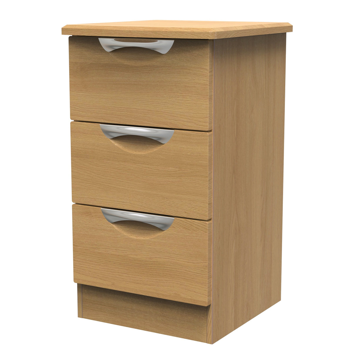 Camden 3 Drawer Bedside Cabinet - Welcome Furniture