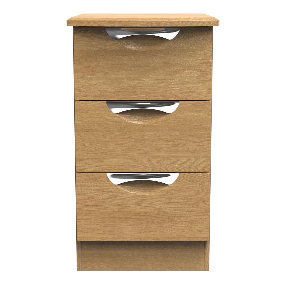 Camden 3 Drawer Bedside Cabinet - Welcome Furniture