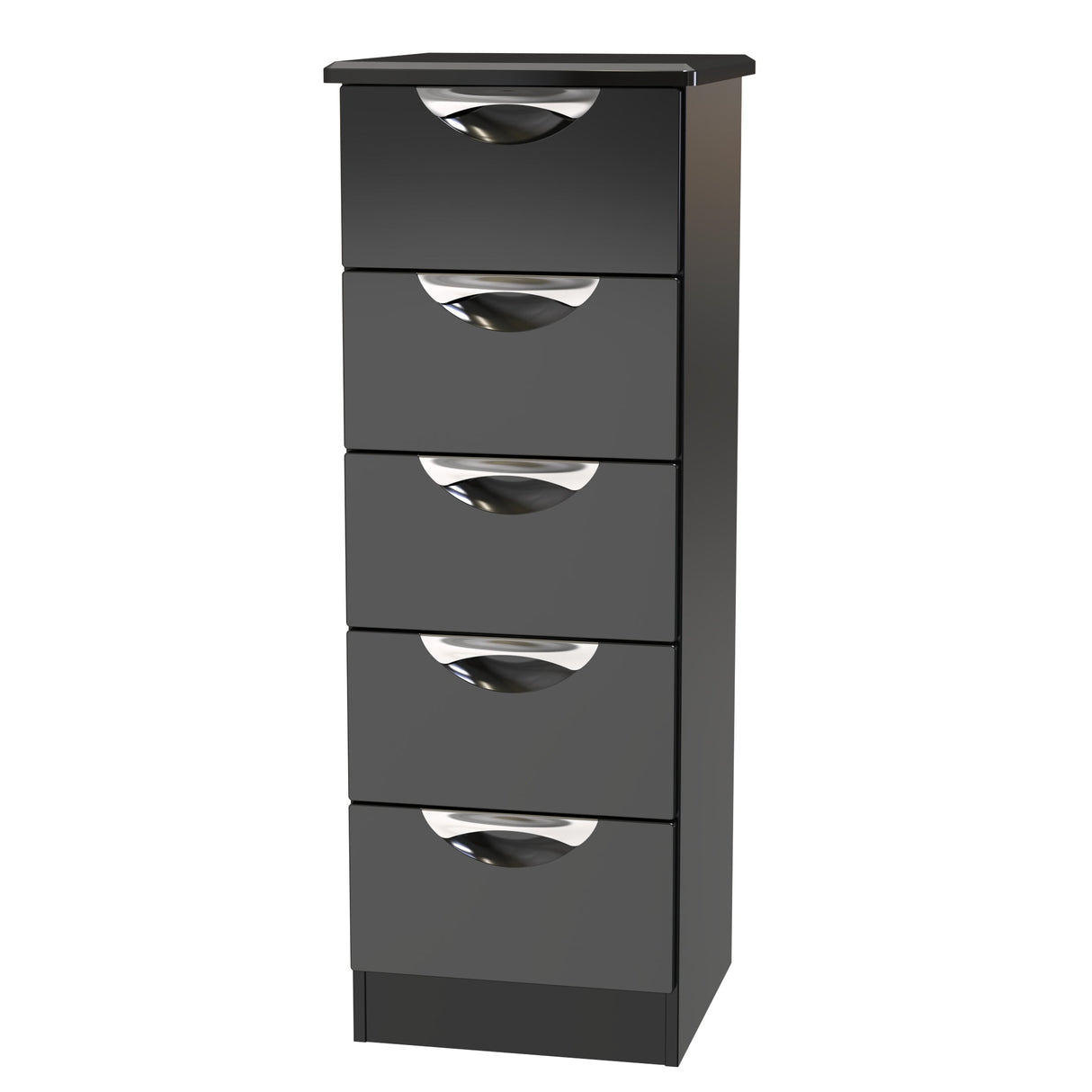 Camden 5 Drawer Narrow Tallboy - Welcome Furniture