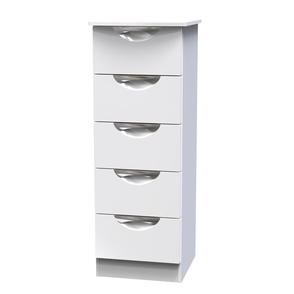 Camden 5 Drawer Narrow Tallboy - Welcome Furniture