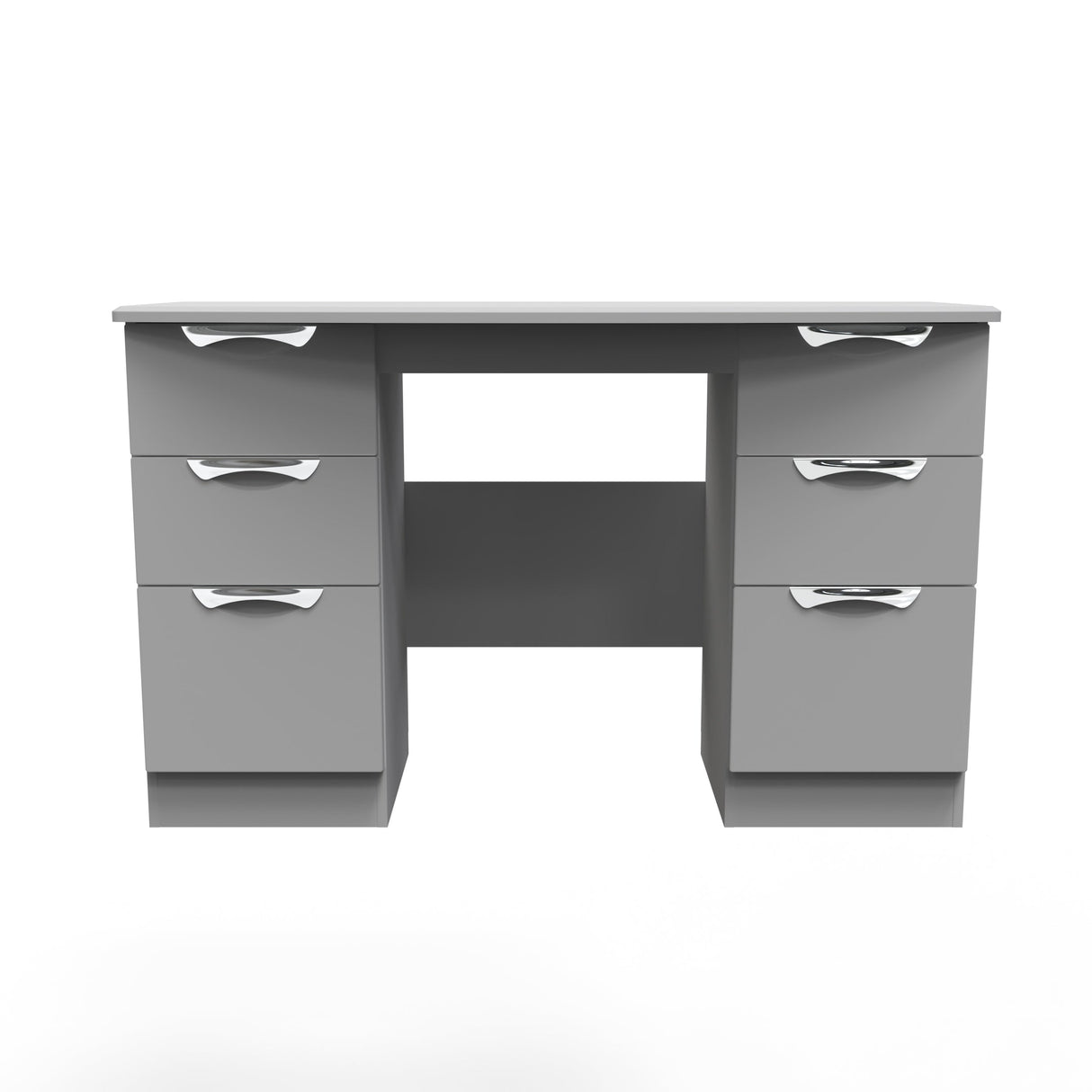 Camden Double Pedestal 6 Drawer Dressing Table - Welcome Furniture