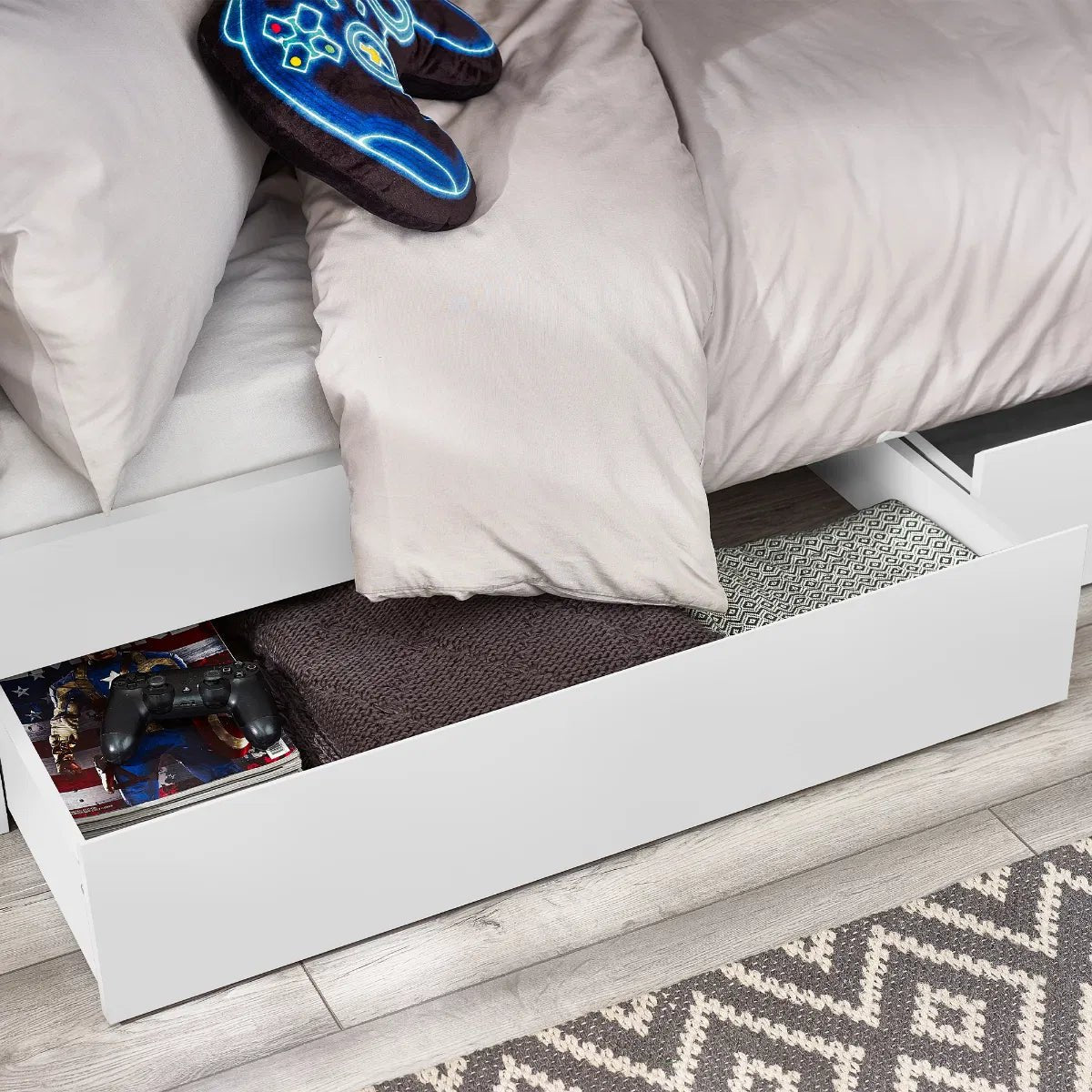 Camelot Staircase 3ft Bunk Bed - Julian Bowen