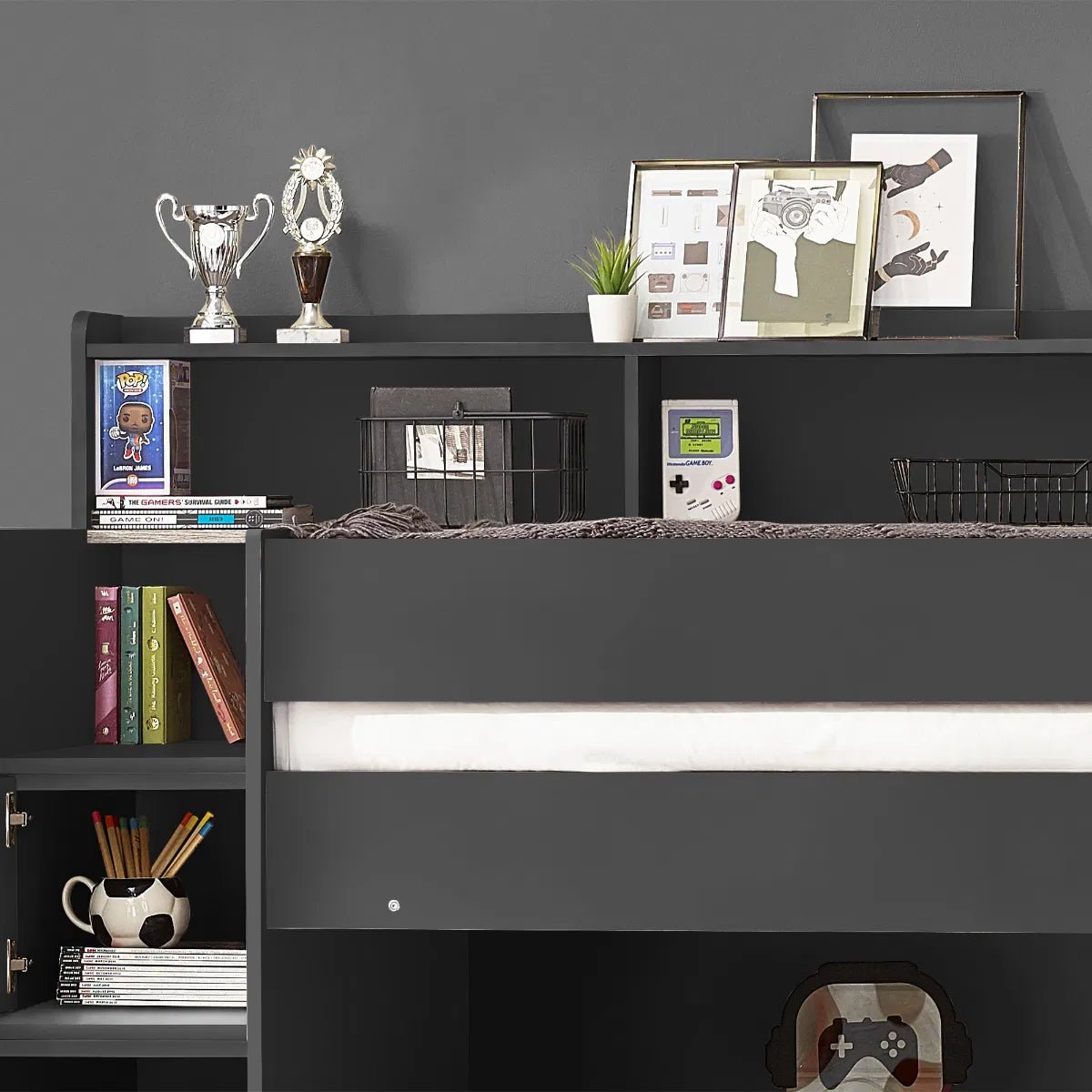 Camelot Staircase 3ft Bunk Bed - Julian Bowen