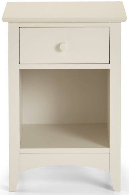 Cameo 1 Drawer Bedside - Julian Bowen