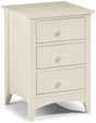 Cameo 3 Drawer Bedside - Julian Bowen
