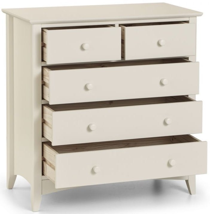 Cameo 3+2 Drawer Chest - Julian Bowen