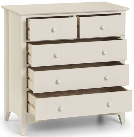 Cameo 3+2 Drawer Chest - Julian Bowen
