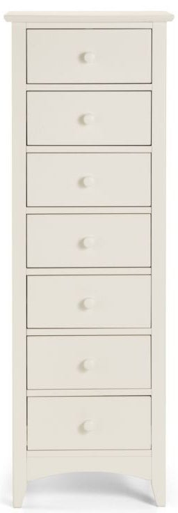 Cameo 7 Drawer Narrow Chest - Julian Bowen