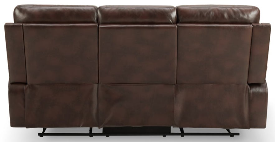 Cameron Faux Leather 3 Seater Manual Recliner Sofa - TGC