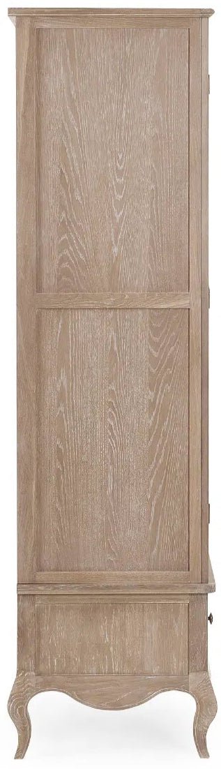 Camille 2 Door 1 Drawer Double Combination Wardrobe - Julian Bowen
