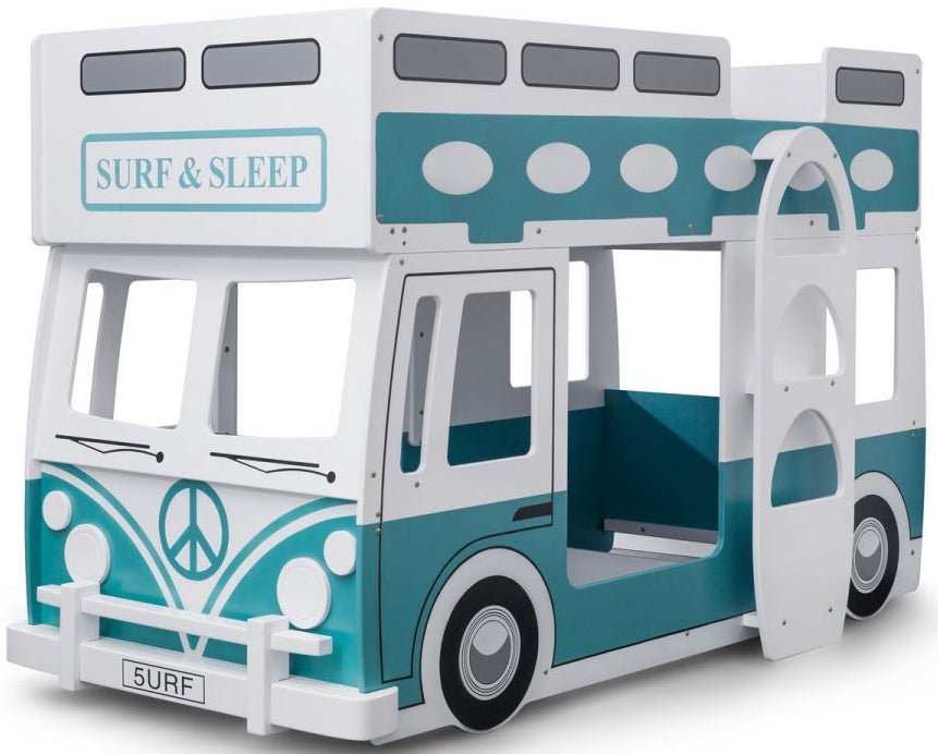 Campervan Children's Surfer Bunk Bed 3ft Single - Julian Bowen