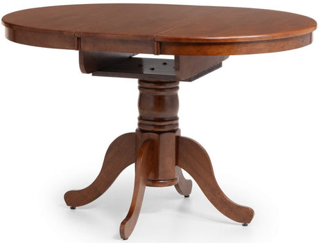 Canterbury Round Extending Oval Dining Table - Julian Bowen