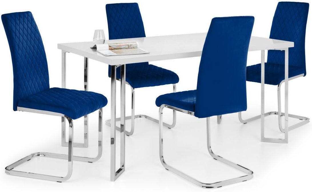 Cantilever Dining Chair - Julian Bowen