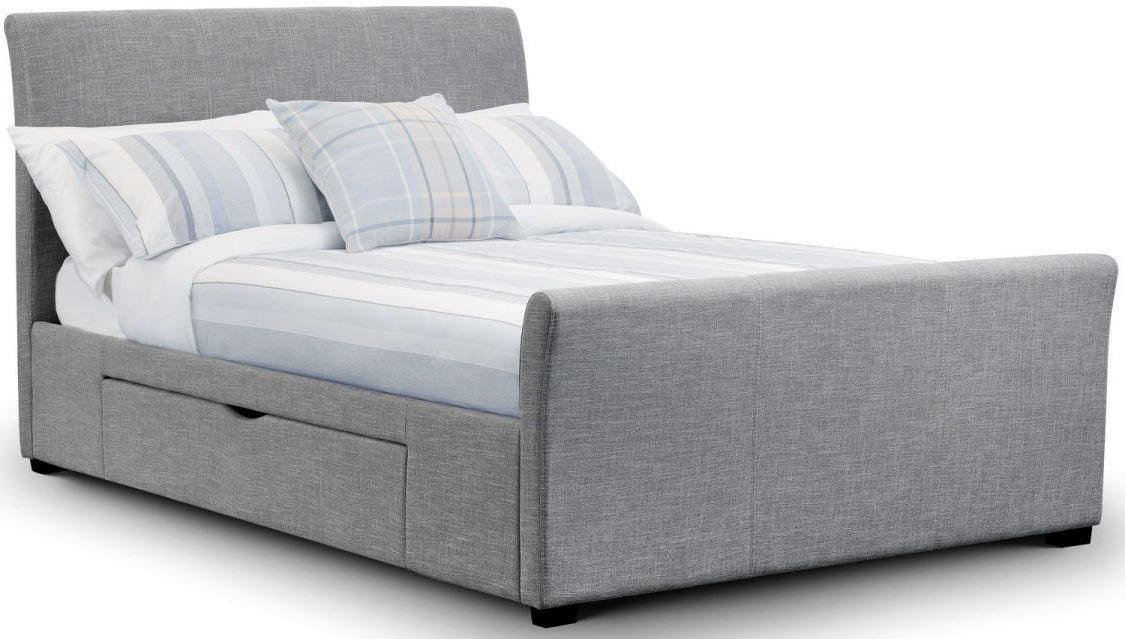 Capri Bed Frame with 2 Drawers - Julian Bowen