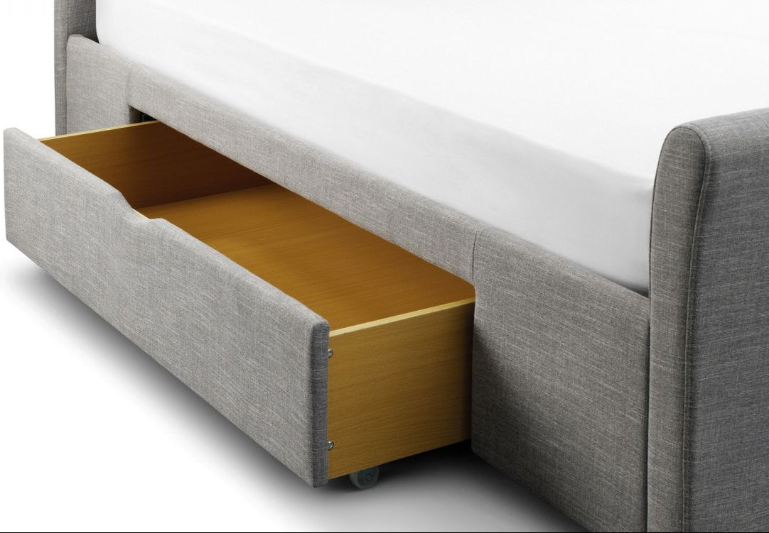 Capri Bed Frame with 2 Drawers - Julian Bowen