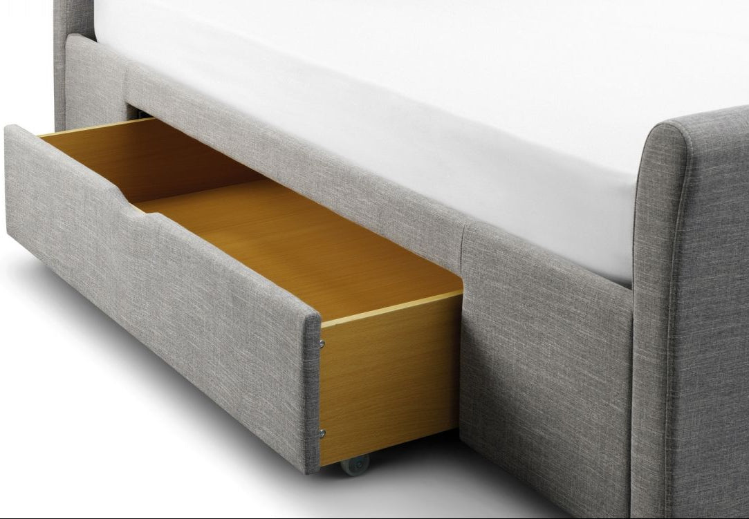 Capri Bed Frame with 2 Drawers - Julian Bowen