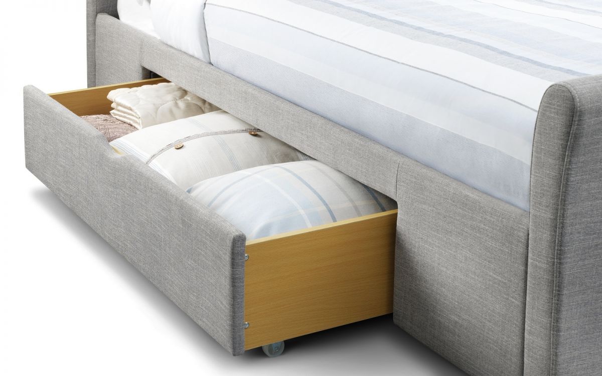 Capri Bed Frame with 2 Drawers - Julian Bowen