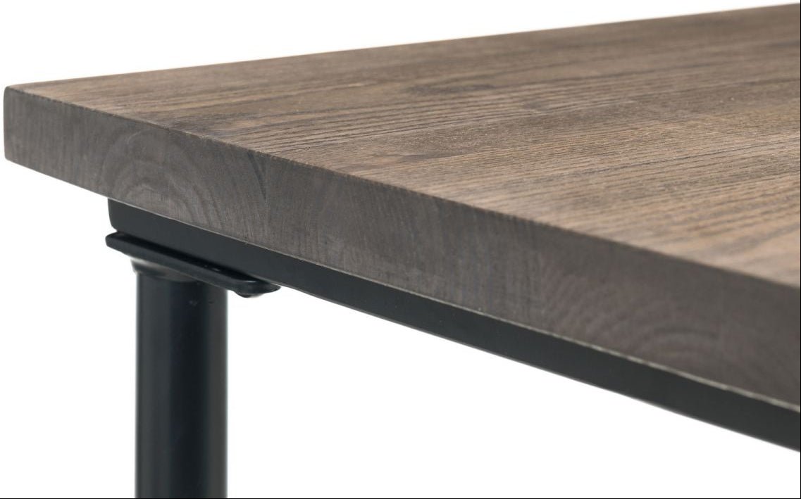 Carnegie Industrial Pipework and Wood Bench - Julian Bowen