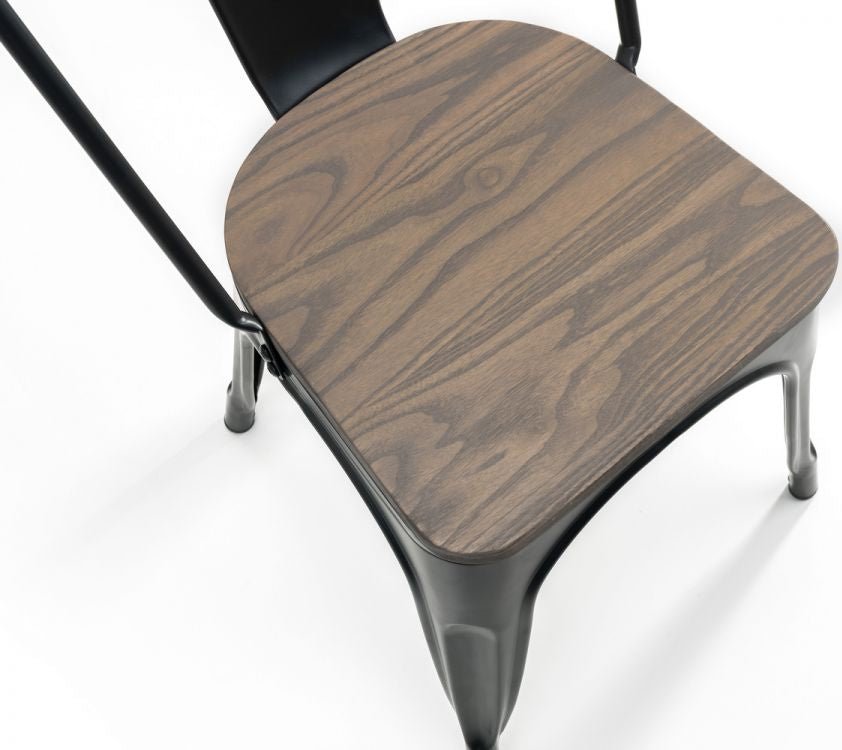 Carnegie Industrial Pipework Dining Table with 4 Grafton Chairs - Julian Bowen