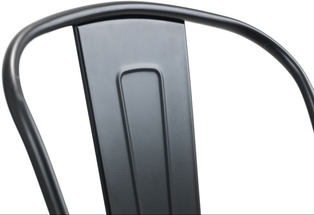 Carnegie Industrial Pipework Dining Table with 4 Grafton Chairs - Julian Bowen