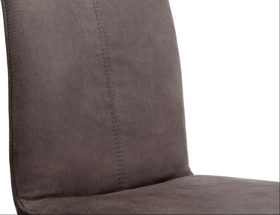 Carnegie Industrial Pipework Dining Table with 4 Monroe Chairs - Julian Bowen