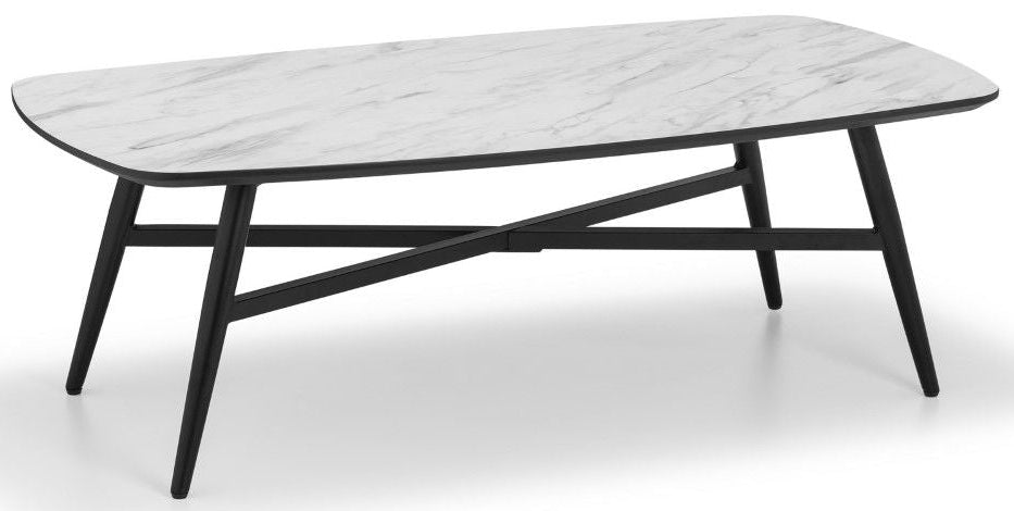 Caruso Marble Effect Coffee Table - Julian Bowen