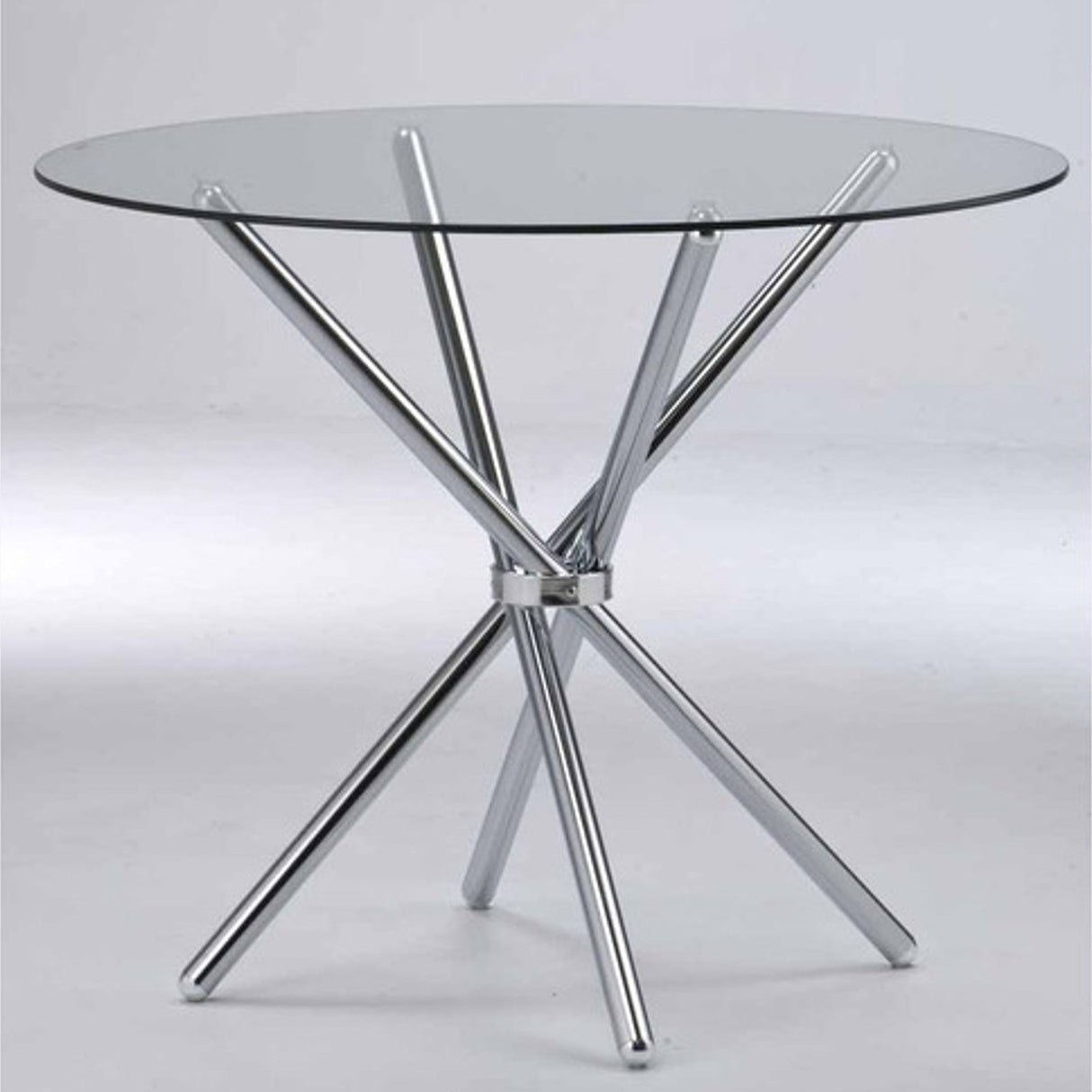 Casa Round Glass Dining Table - LPD