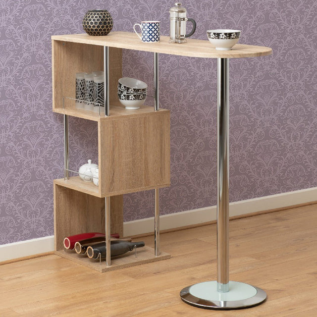 Charisma Sonoma Home Bar Table - Seconique