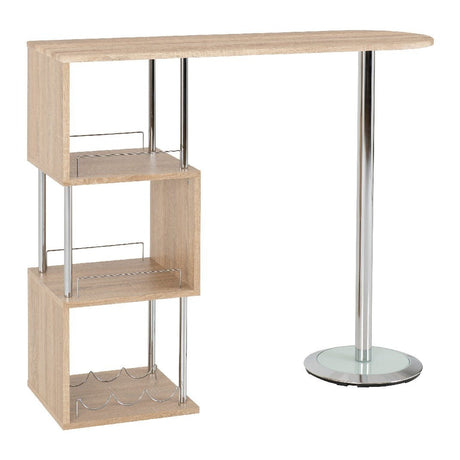 Charisma Sonoma Home Bar Table - Seconique