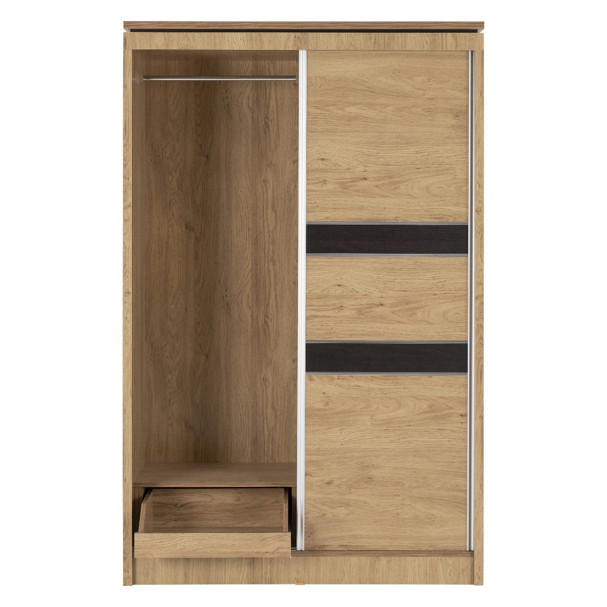 Charles 2 Door Sliding Wardrobe - Seconique