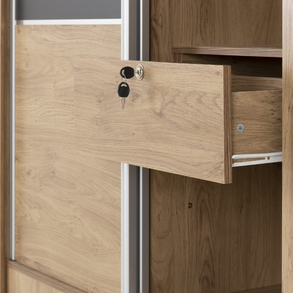 Charles 2 Door Sliding Wardrobe - Seconique