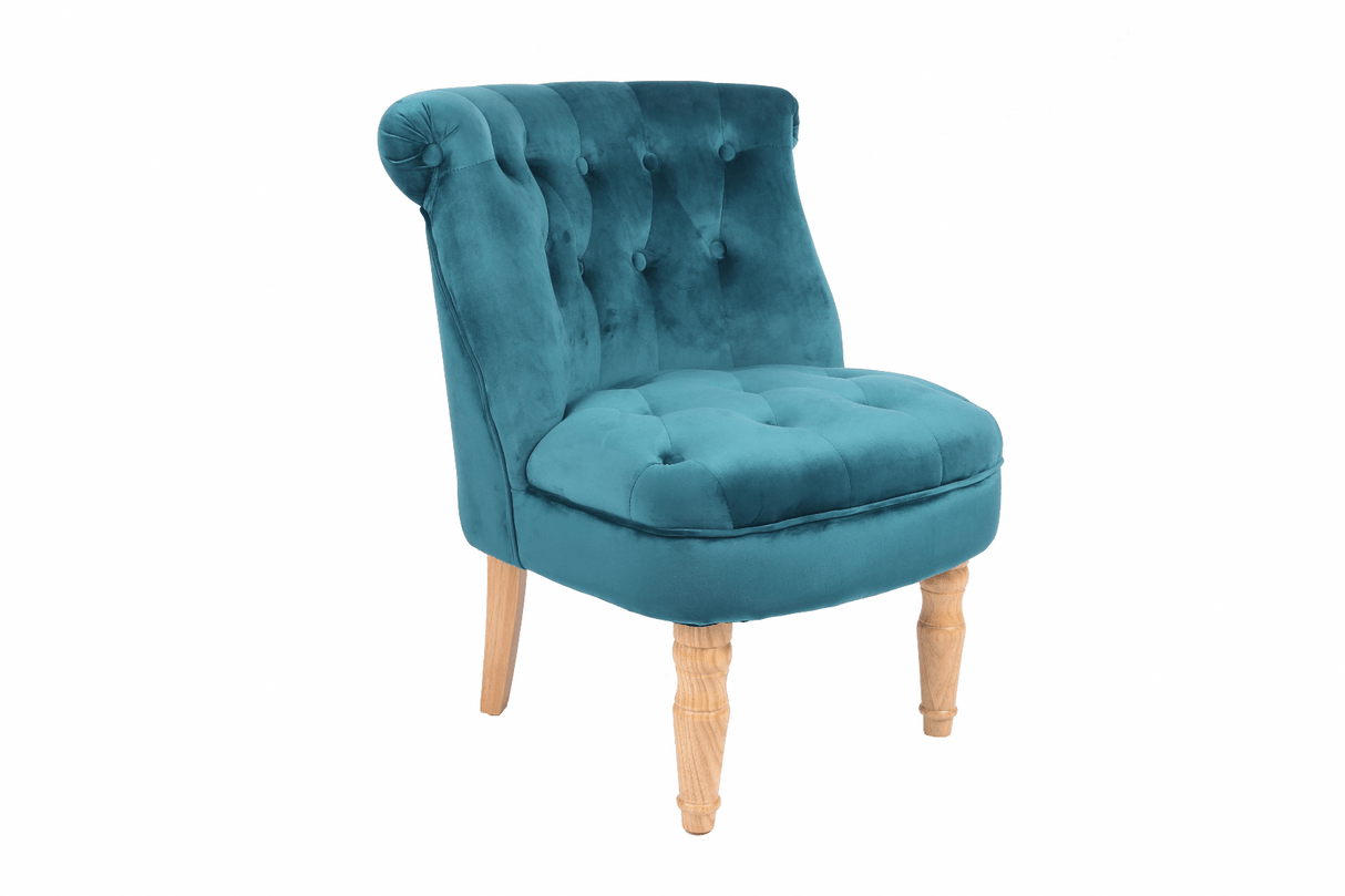 Charlotte Velvet Chair - LPD