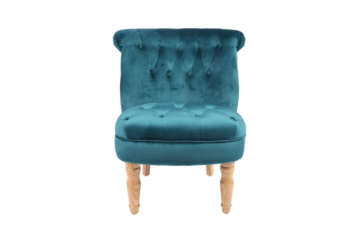 Charlotte Velvet Chair - LPD