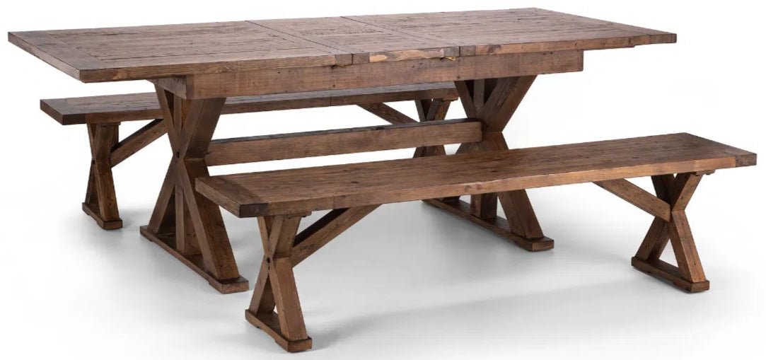 Chatsworth Reclaimed Wood Dining Bench - Julian Bowen