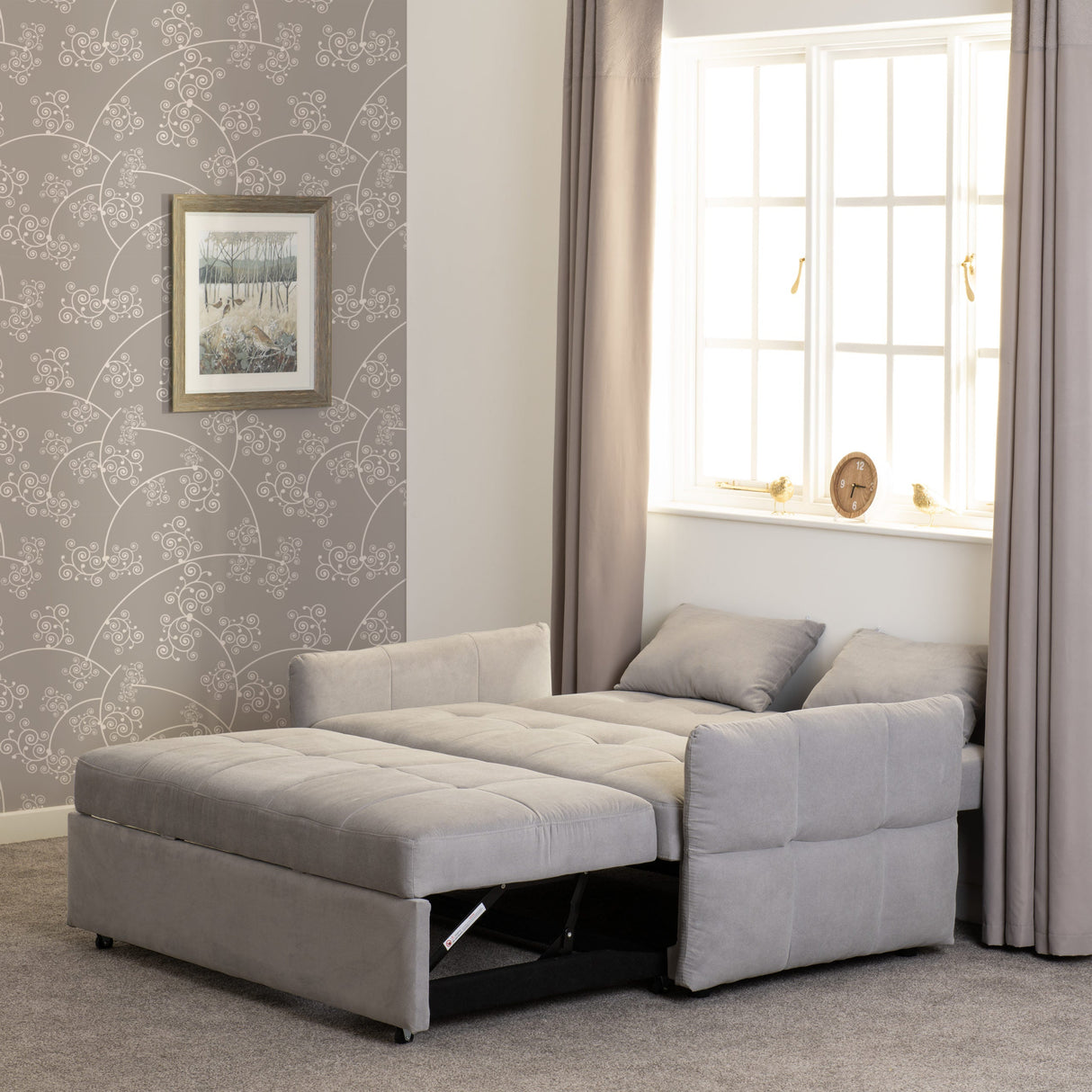 Chelsea 2 Seater Fold Out Sofa Bed - Seconique