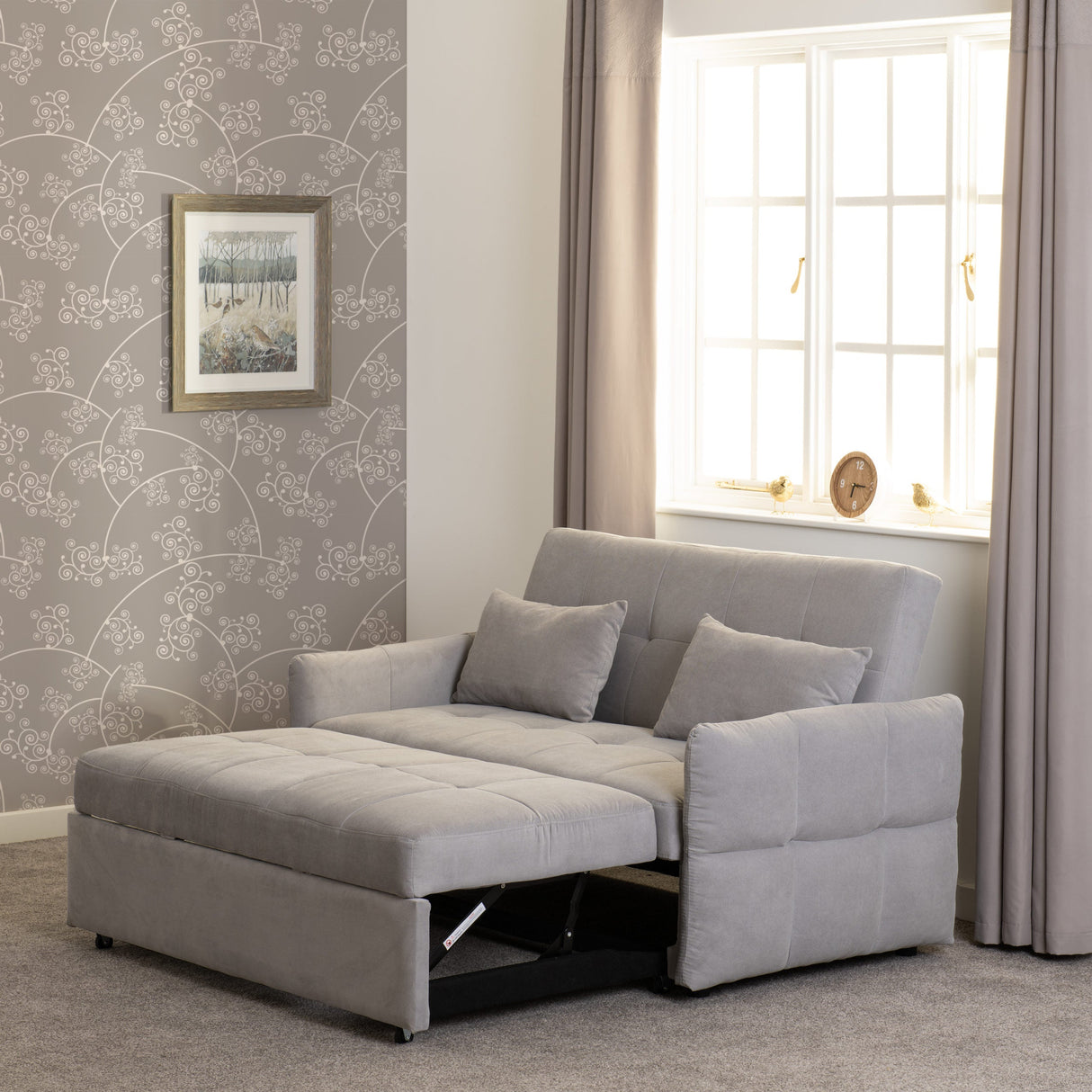 Chelsea 2 Seater Fold Out Sofa Bed - Seconique