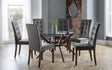 Chelsea Dining Set with 6 Madrid Chairs - Julian Bowen