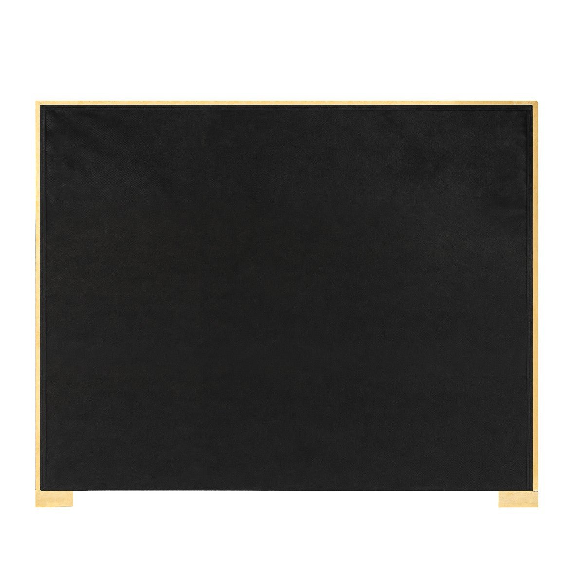 Chelsea Fabric Bed Frame with Gold Trim - Birlea