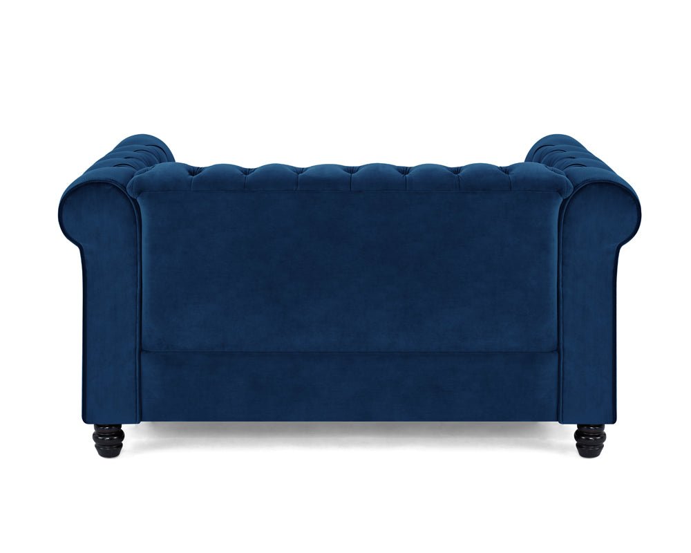 Chester Studded Velvet 2 Seater Sofa - TGC