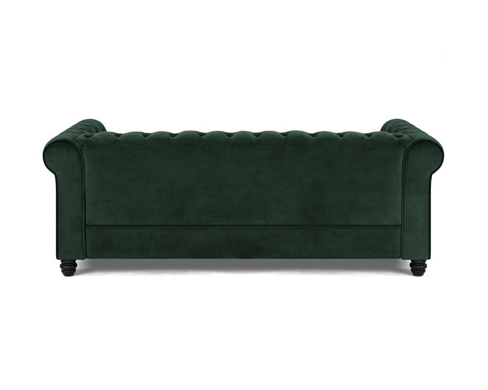 Chester Studded Velvet 3 Seater Sofa - TGC