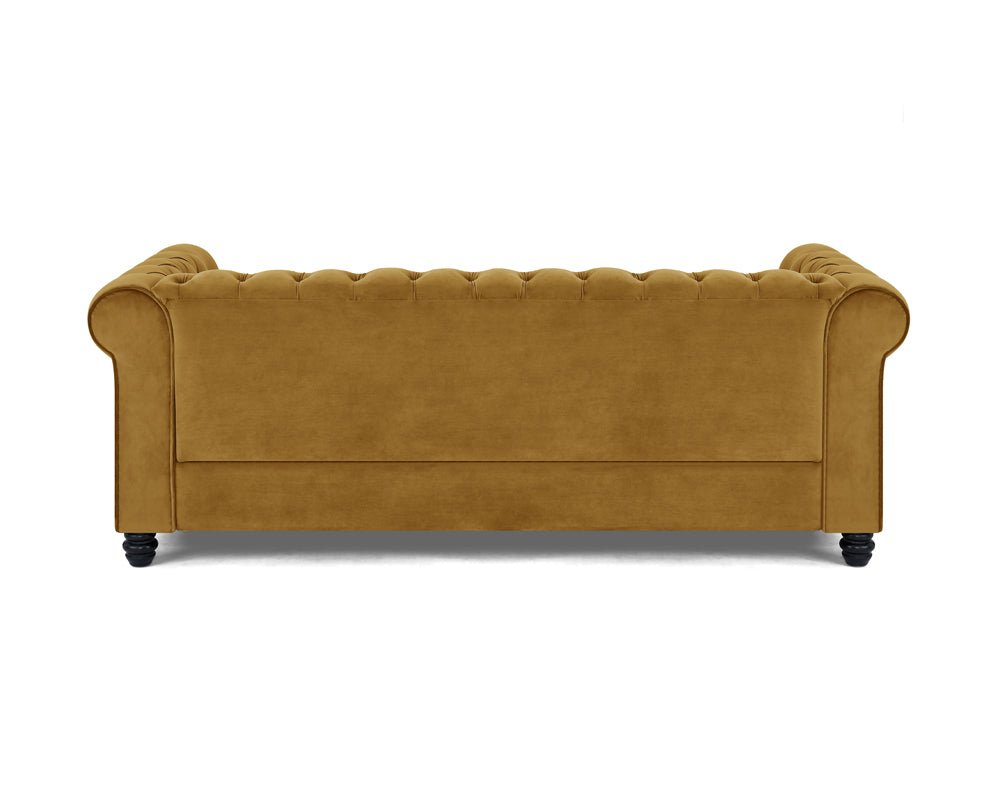 Chester Studded Velvet 3 Seater Sofa - TGC