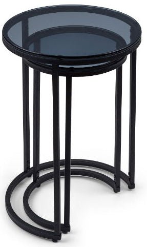 Chicago Round Nesting Side Tables - Julian Bowen