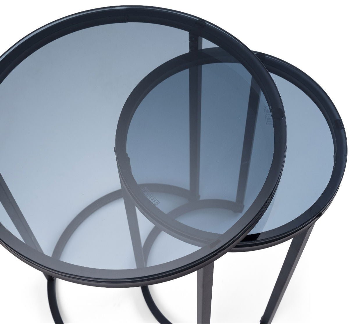 Chicago Round Nesting Side Tables - Julian Bowen