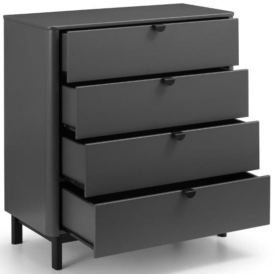 Chloe 4 Drawer Chest - Julian Bowen